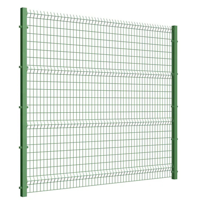Malowane proszkowo zakrzywione spawane ogrodzenie z siatki drucianej 3d Panele z siatki drucianej 0,9 m-2,4 m